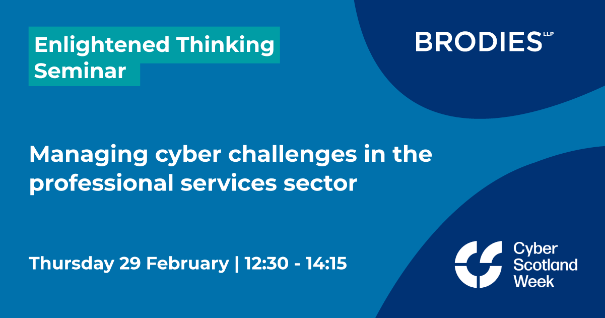 Managing cyber challenges in the professional services sector