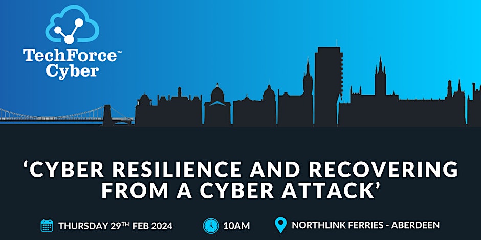 Cyber Resilience and Recovering from a Cyber Attack