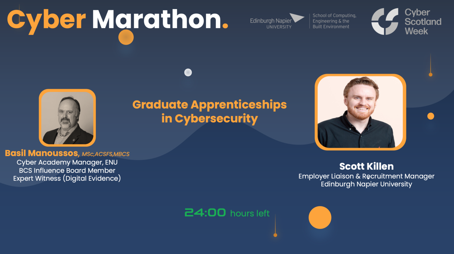 CSW2024: Cybersecurity Graduate Apprenticeships at Edinburgh Napier University