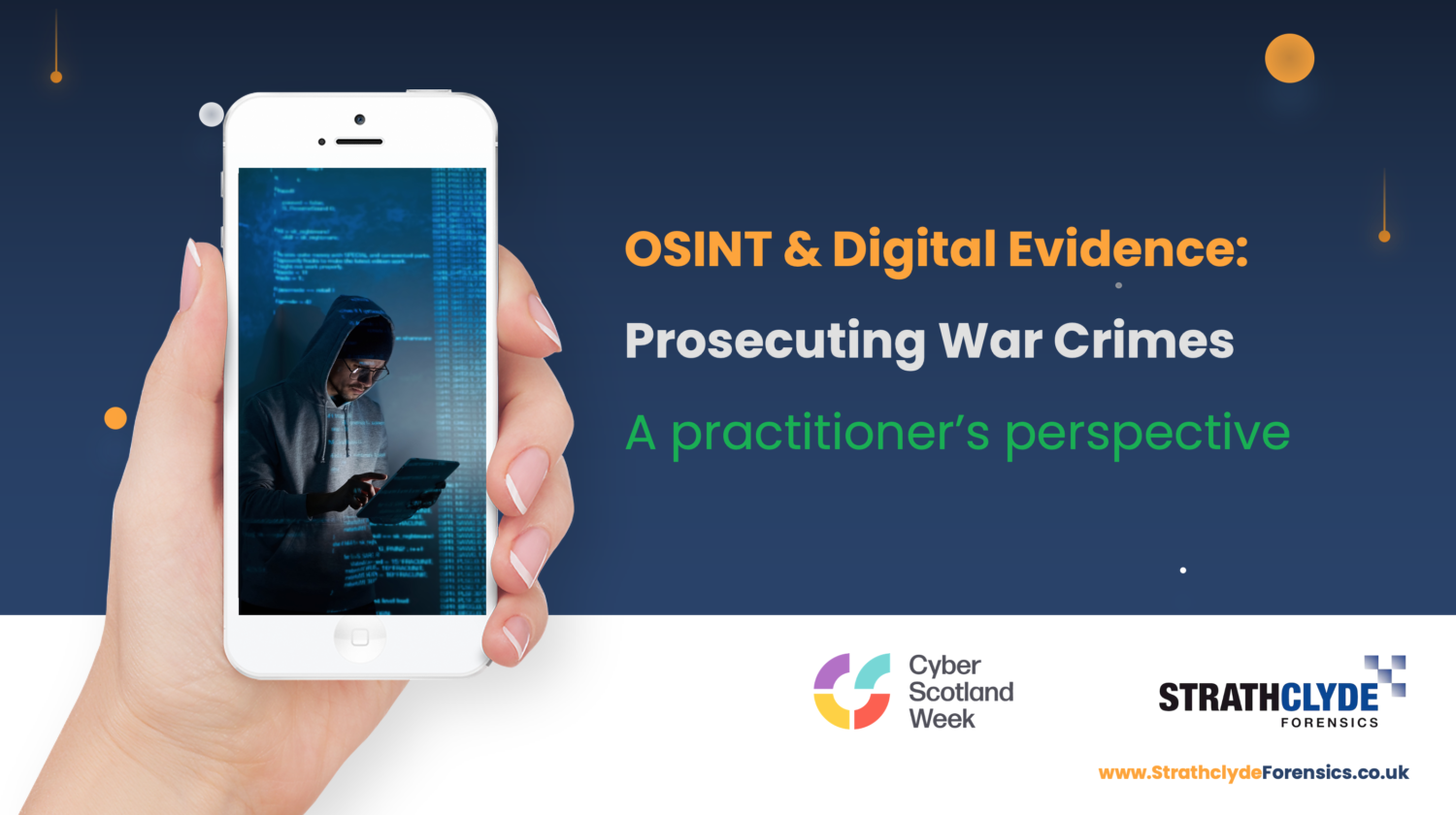 #CSW2024 | Digital Evidence& OSINT: Prosecuting War Crimes. A practitioner’s perspective