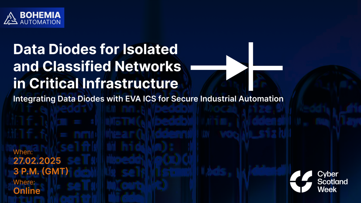 Data Diodes for isolated and classified networks in critical infrastructure